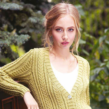 Ella Rae Cardigan Knitting Pattern