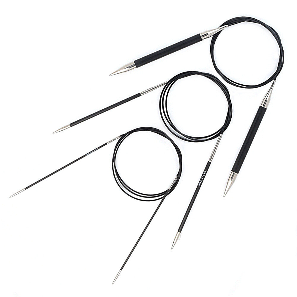 Knitter's Pride Karbonz Fixed Circular Needles 40"