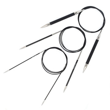 Knitter's Pride Karbonz Fixed Circular Needles 40"