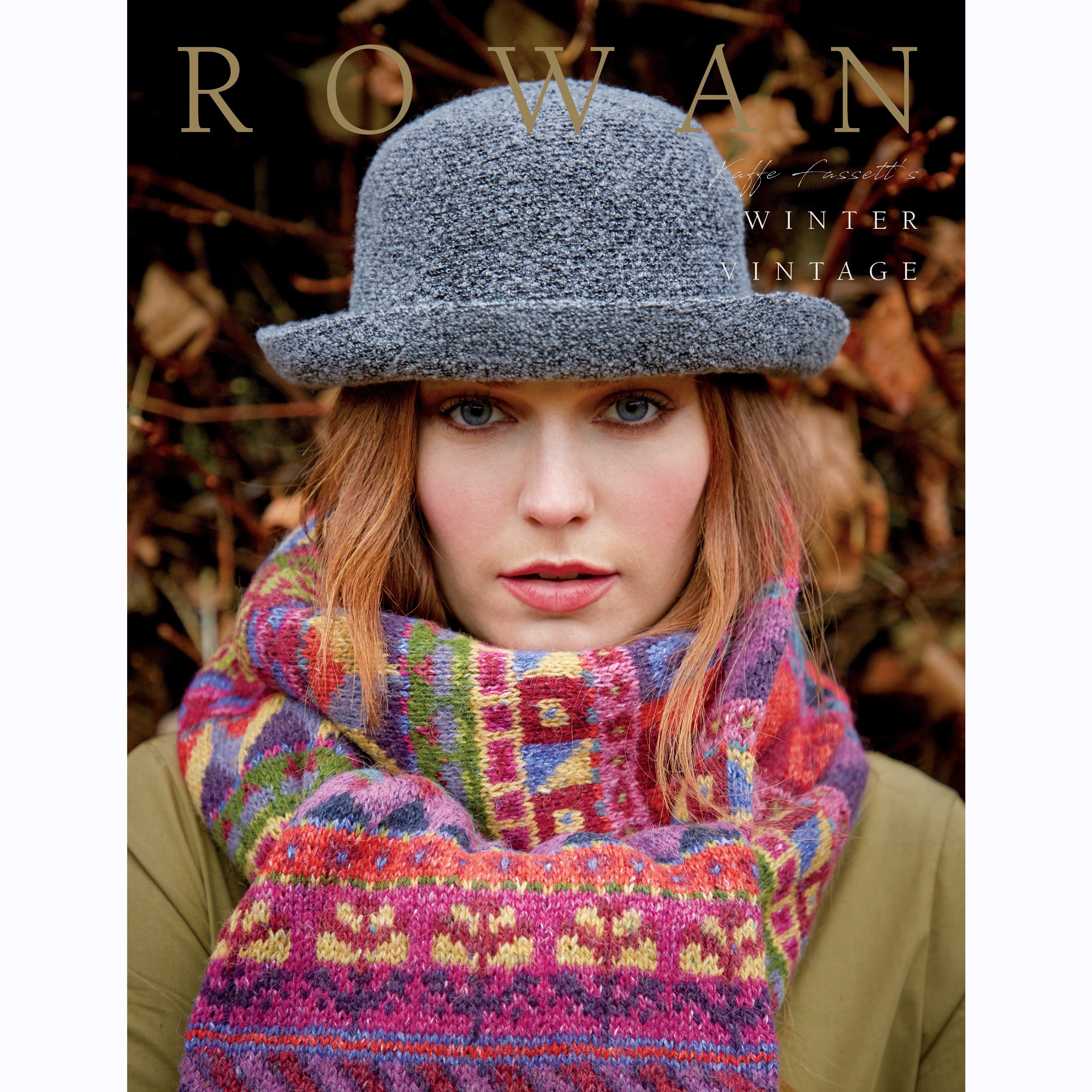Rowan Winter Vintage Scarf Knitting Pattern
