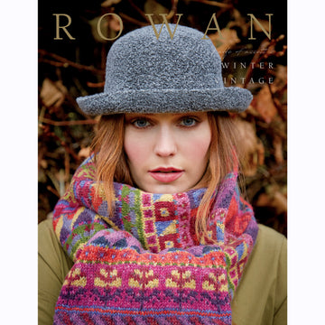 Rowan Winter Vintage Scarf Knitting Pattern