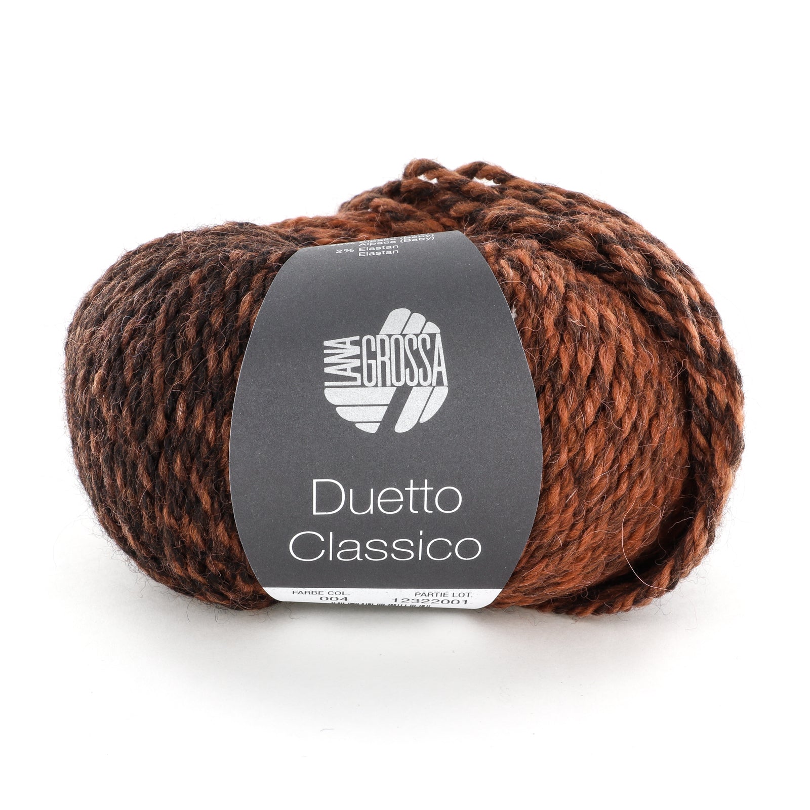 Lana Grossa Duetto Classico Yarn - Merino Wool Worsted