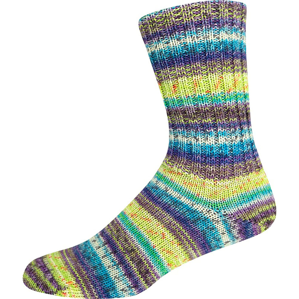 OnLine Supersocke 355 Style - 4-Ply - Rio - Color Yarn - Superwash Wool