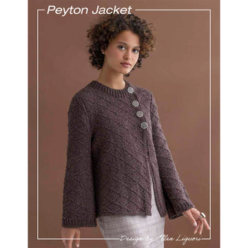 Elsebeth Lavold Peyton Jacket Cardigan Knitting Pattern