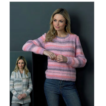 James C. Brett JB Jacket and Sweater Knitting Pattern