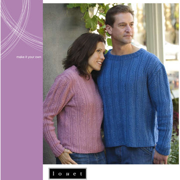Louet Dusty Jumper Knitting Pattern