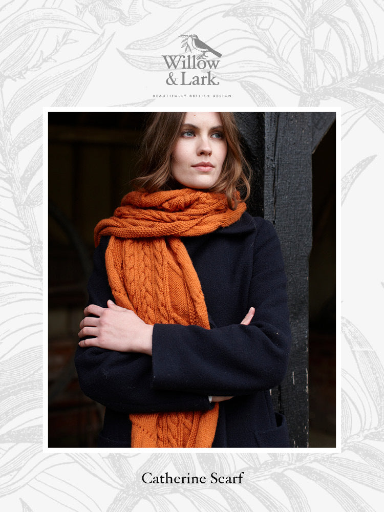 Willow & Lark Catherine Scarf Knitting Pattern