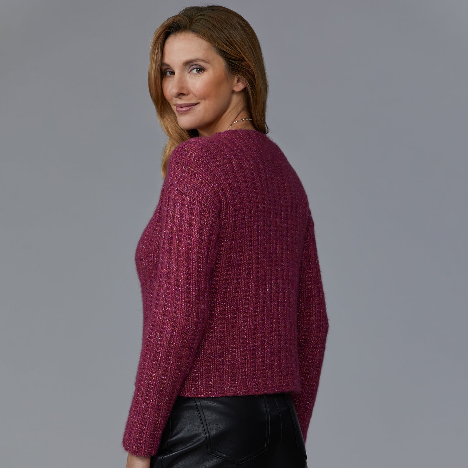 Stacy Charles Fine Yarns Isla Pullover Knitting Pattern