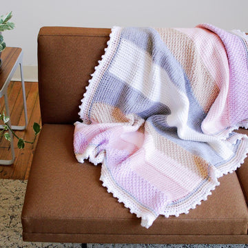 Sweet Stripes Baby Blanket
