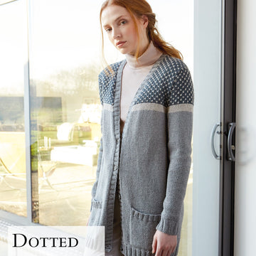 Rowan Dotted Cardigan Knitting Pattern