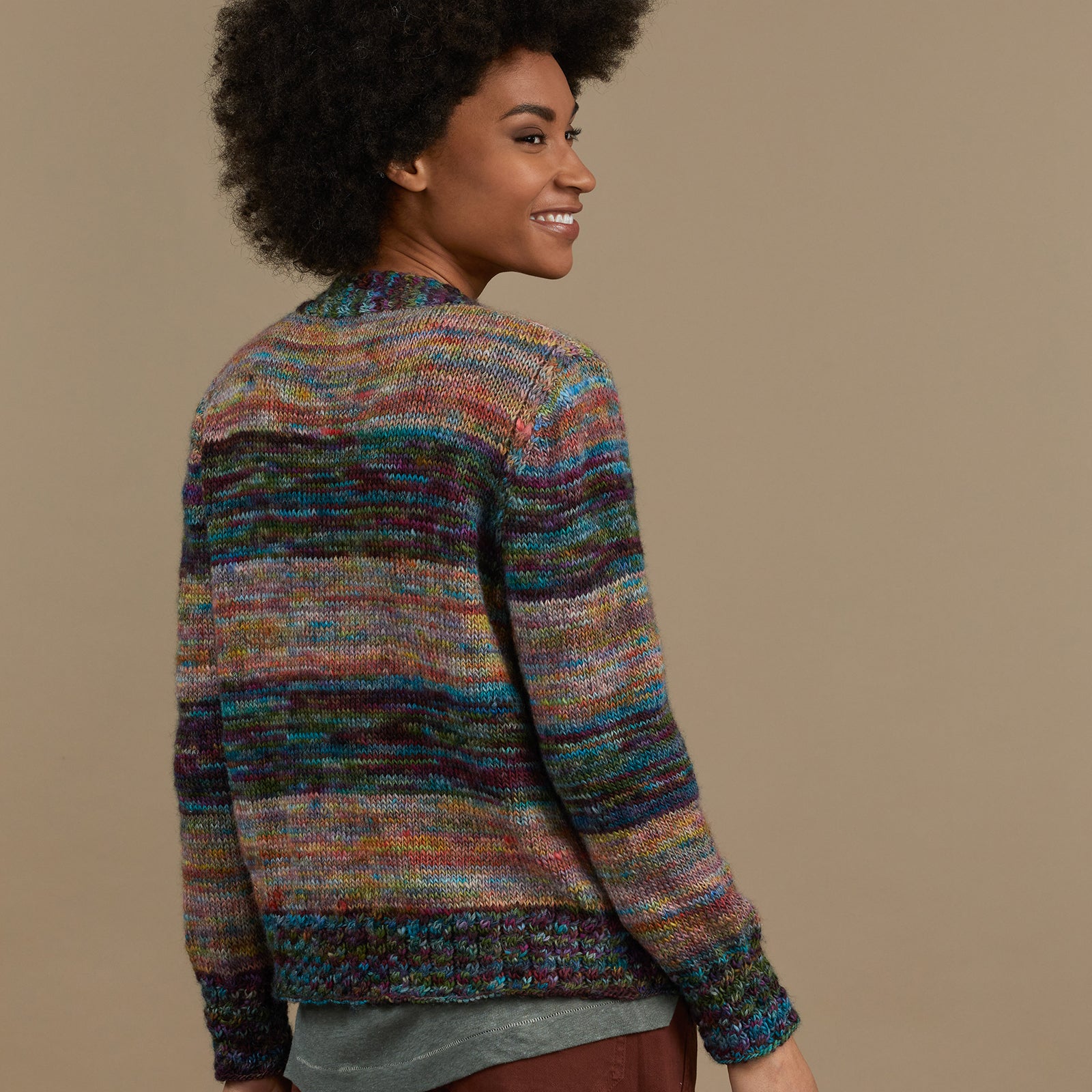 Tahki Yarns Overland Lake Cardigan Knitting Pattern