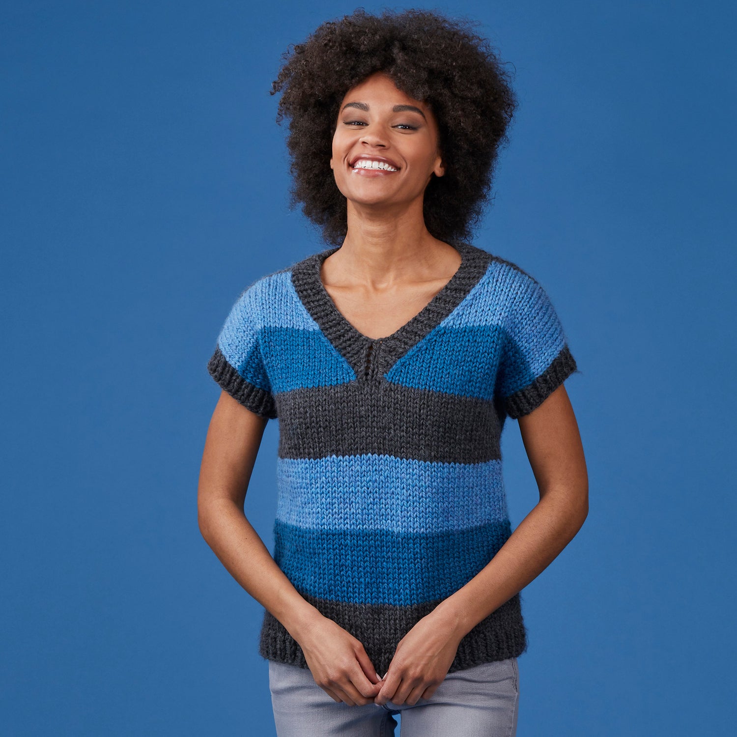 Tahki Yarns Oakley Pullover Knitting Pattern