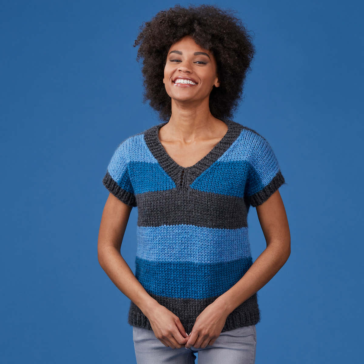 Tahki Yarns Oakley Pullover Knitting Pattern