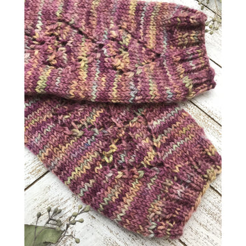Wonderland Yarns Love Struck Mitts Gloves Knitting Pattern