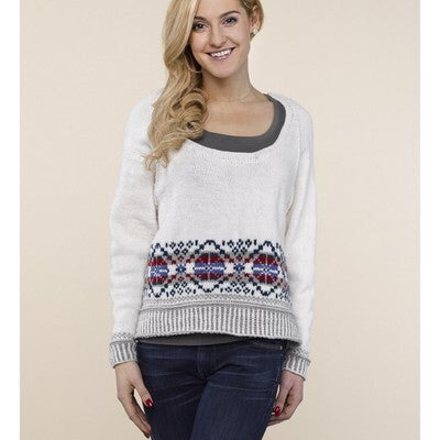 Valley Yarns Plesti Fair Isle Pullover and Hat Knitting
