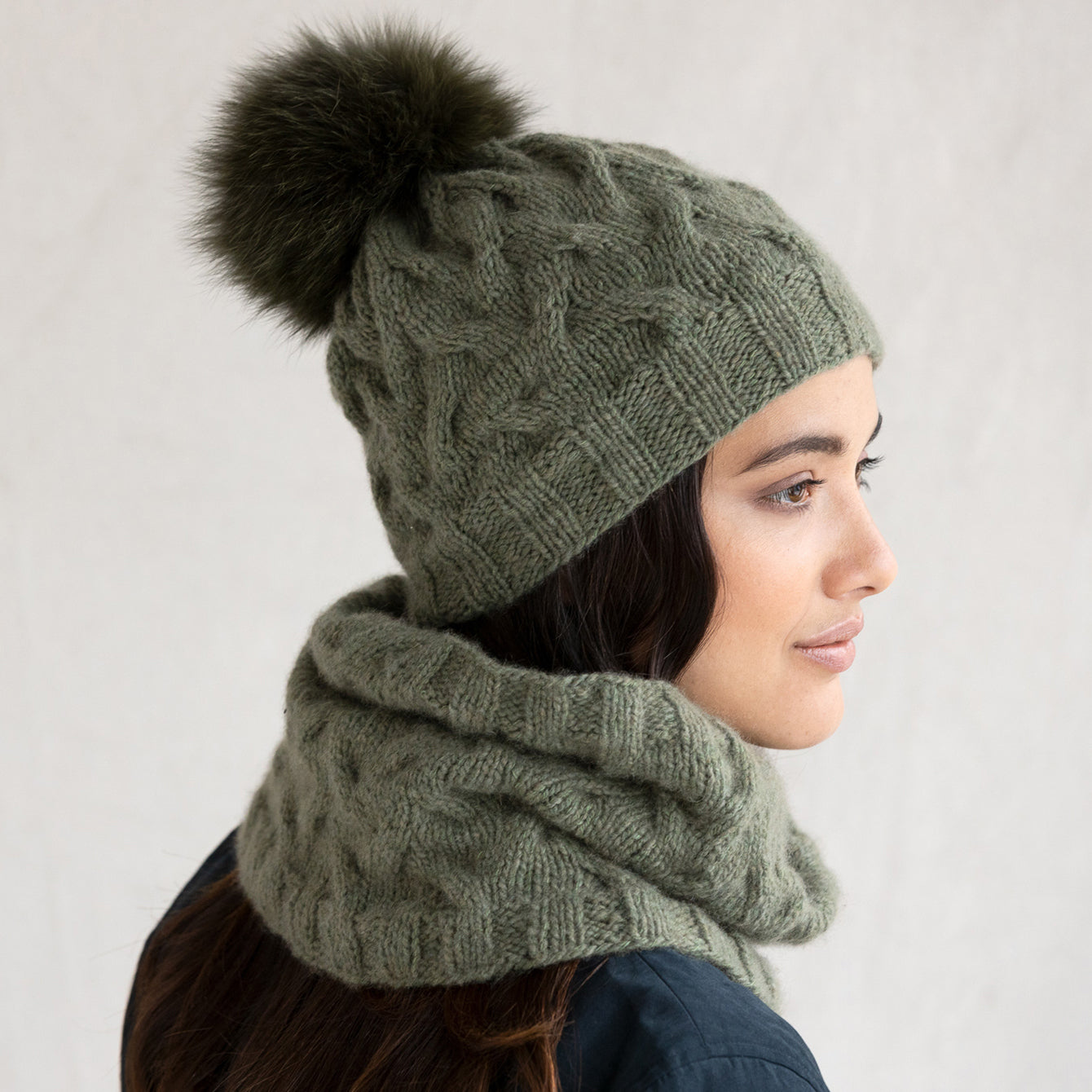 String Clara Cowl Hat Knitting Pattern