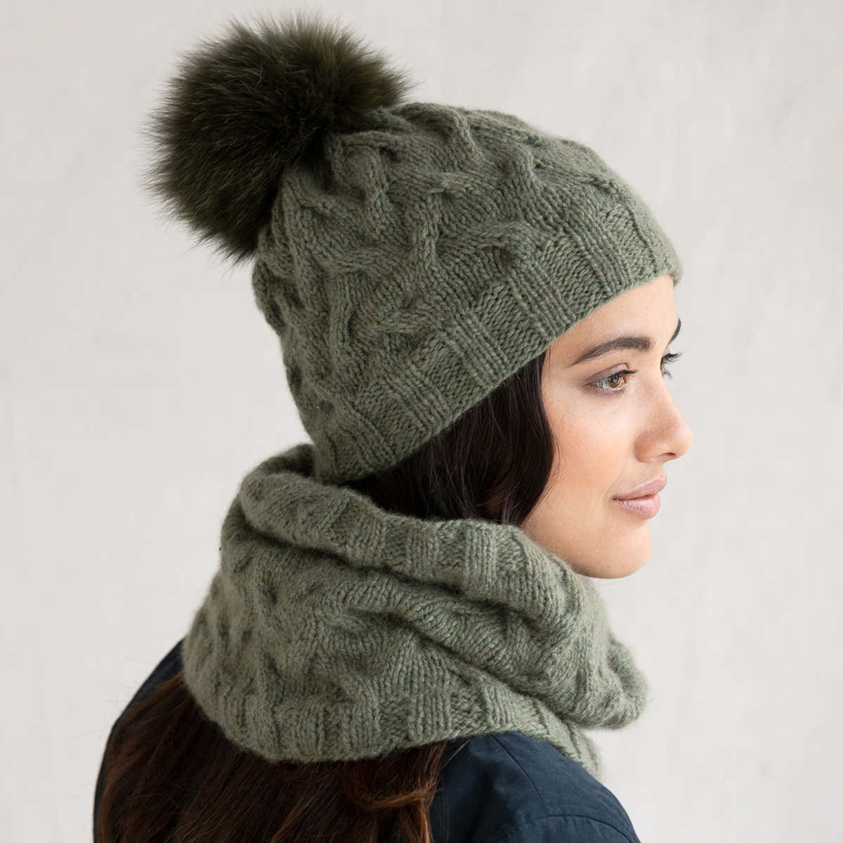 String Clara Cowl Hat Knitting Pattern
