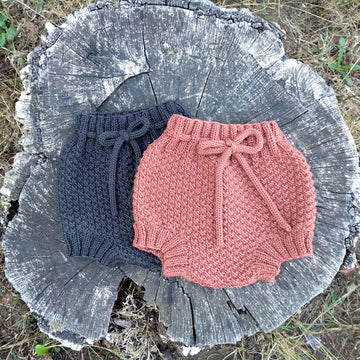 Mossy Baby Bloomers and Pixie Hat | 0-24 months