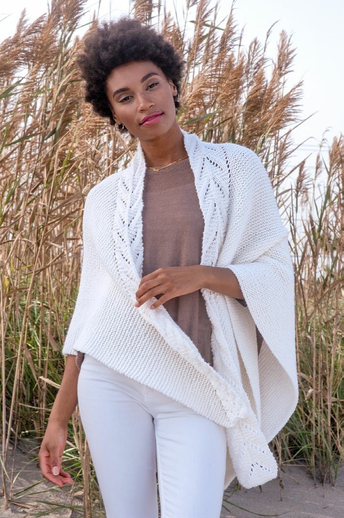 Peiros Shawl Wrap Knitting Pattern