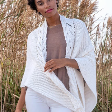 Peiros Shawl Wrap Knitting Pattern