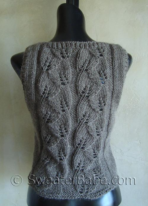 #100 Little Lace Vest