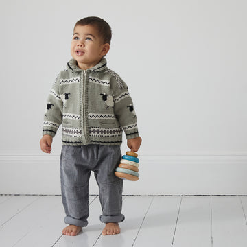 Debbie Bliss Gabriel Sheep Jacket Knitting Pattern