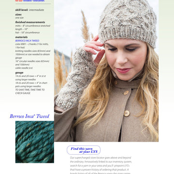 Berroco Capstan Gloves Knitting Pattern