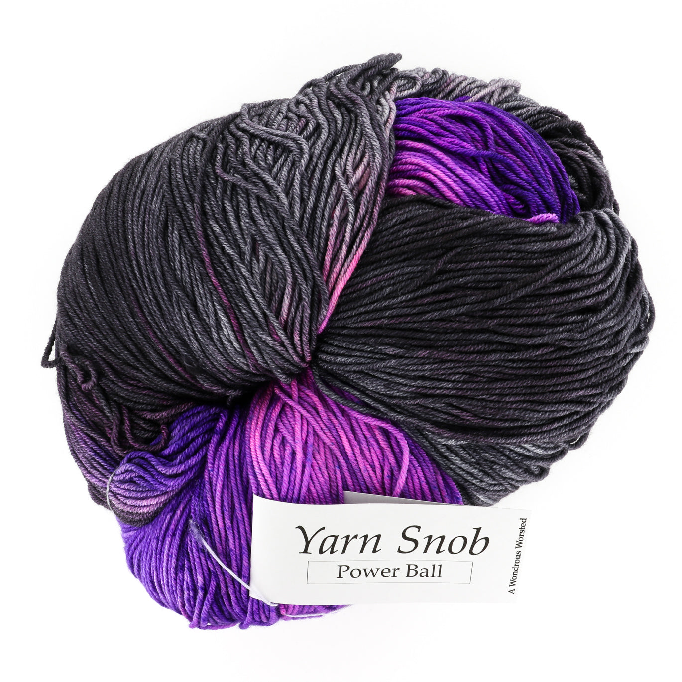 Yarn Snob Power Ball Worsted Yarn - Superwash Merino Worsted