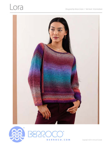 Lora Jumper in Berroco Gianna PDF