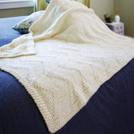 Valley Yarns Siman Baby Blanket Knitting Pattern