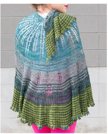 Twist Collective Montpelier Wrap Knitting Pattern