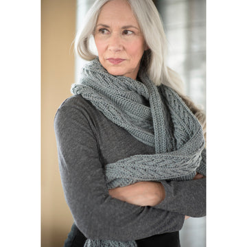 Berroco Breachway Scarf Wrap Knitting Pattern