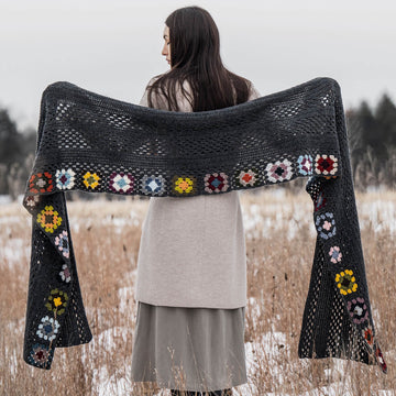 Blue Sky Fibers Brooklyn Crochet Wrap Kit