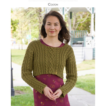 Classic Elite Yarns Colton Jumper Knitting Pattern