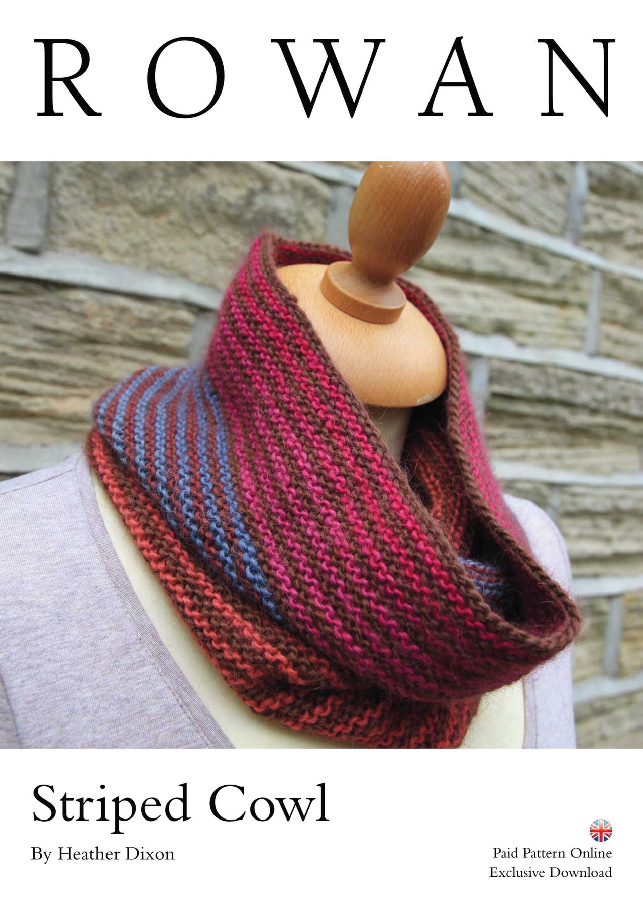 Rowan Striped Cowl PDF
