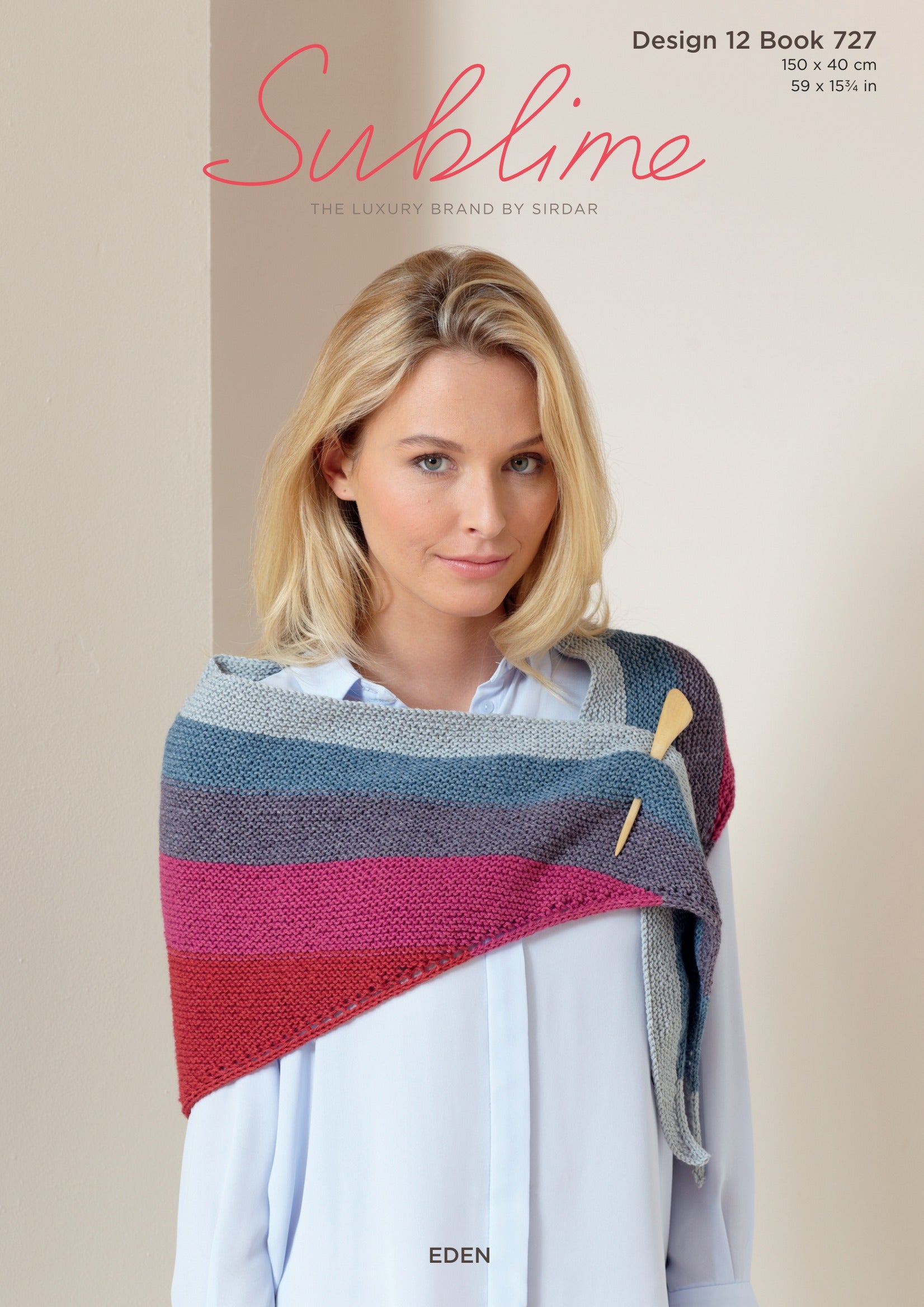 Sublime Shawl Wrap Knitting Pattern
