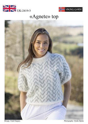 Agnete Top in Viking of Norway Kid Silk PDF