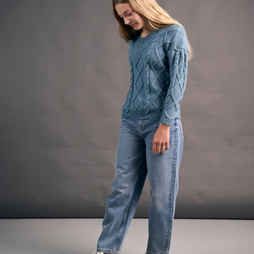Mini Clara Sweater Jumper Knitting Pattern