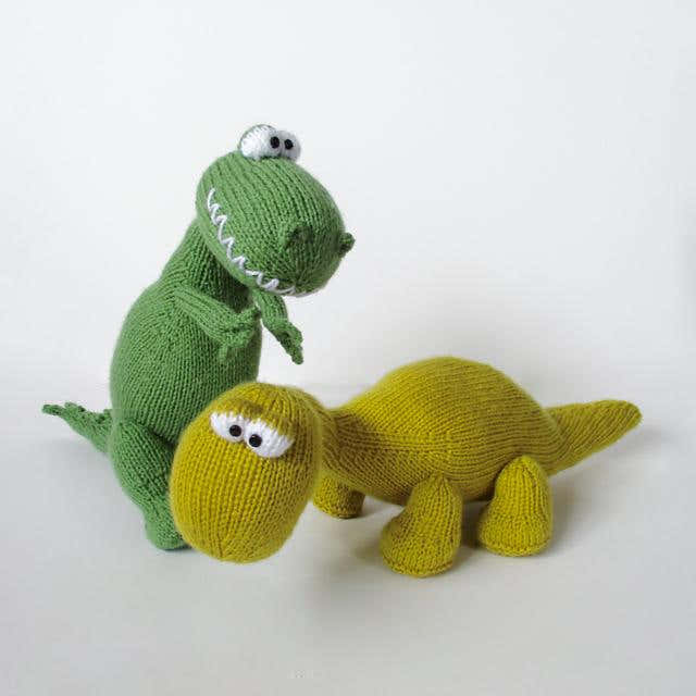 Trex and Bronty Dinosaurs