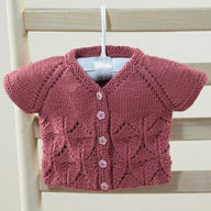 Valley Yarns Aprilis Baby Cardigan Knitting Pattern