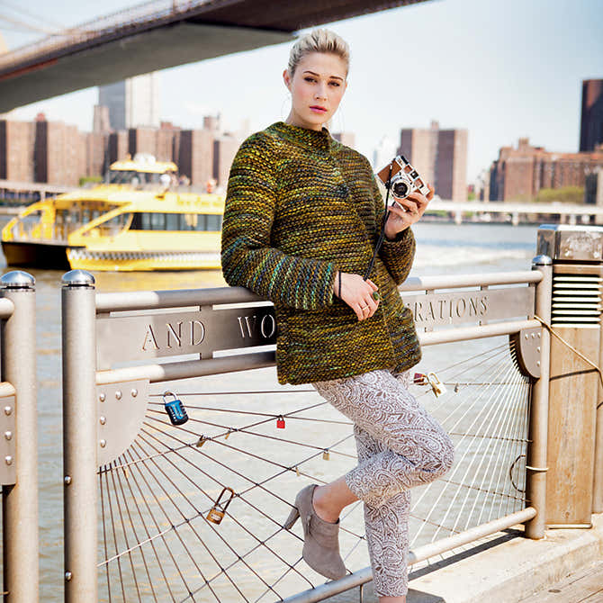 Malabrigo Greenpoint Coat Knitting Pattern