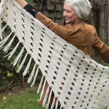 Bitterroot Shawl in Berroco Suede - 383-1 PDF
