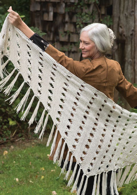 Bitterroot Shawl in Berroco Suede - 383-1 PDF