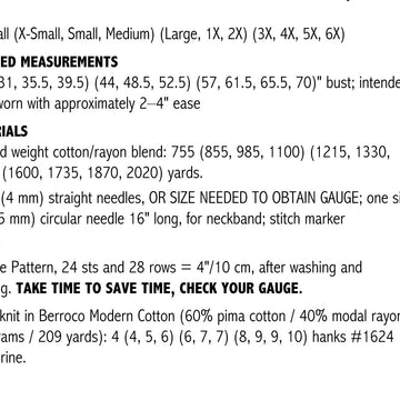 Seaside Heights Cabled Top #202