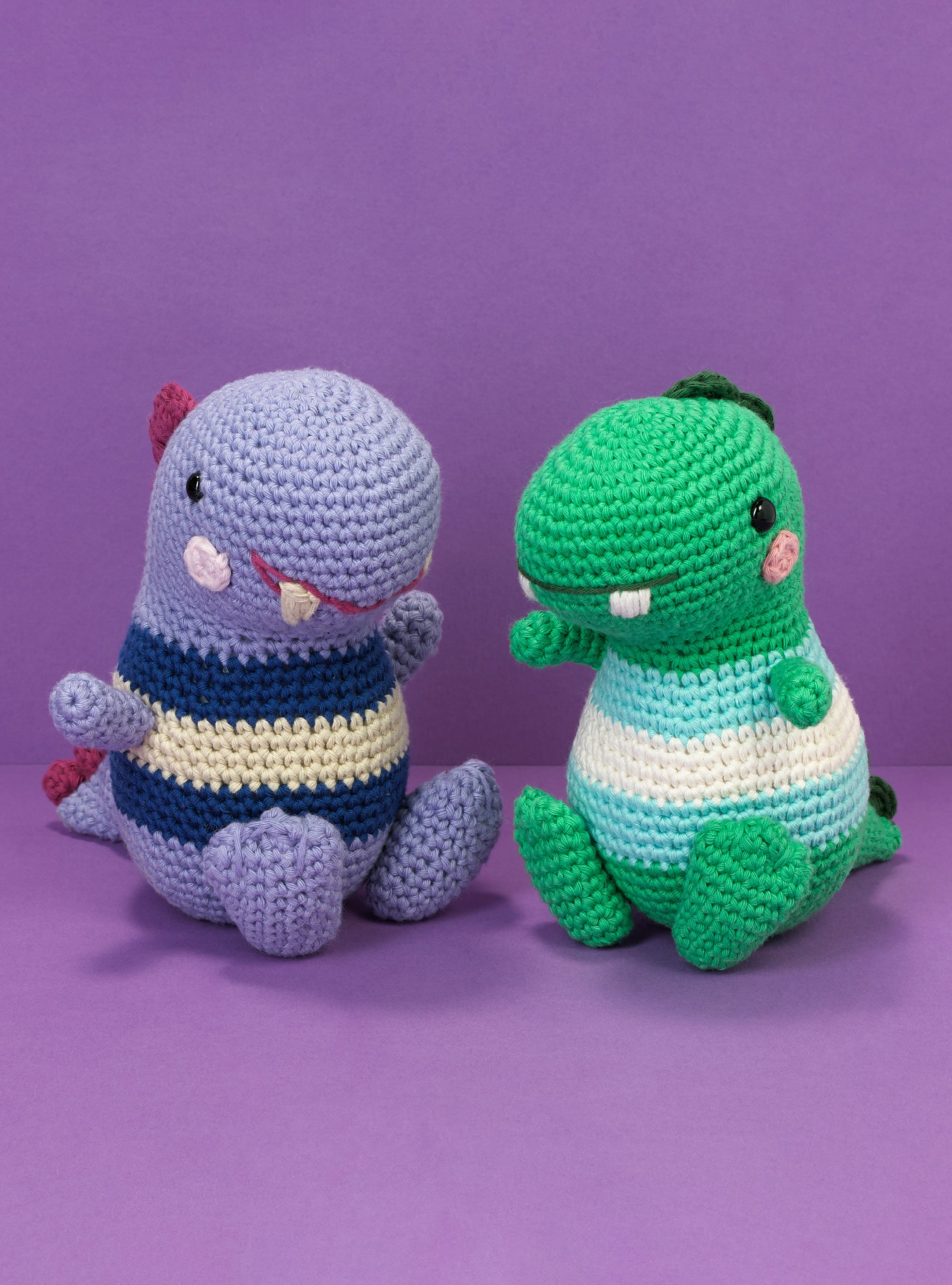 Paintbox Yarns Bernard the Dinosaur Crochet Pattern