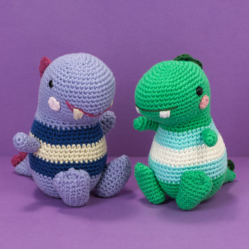 Paintbox Yarns Bernard the Dinosaur Crochet Pattern