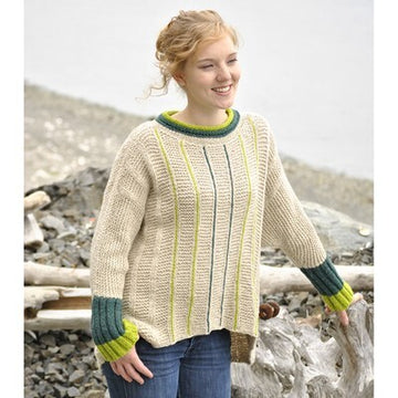 Skacel One Fits Many Pullover Knitting Pattern