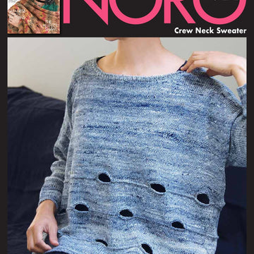 Crew Neck Sweater Jumper Knitting Pattern