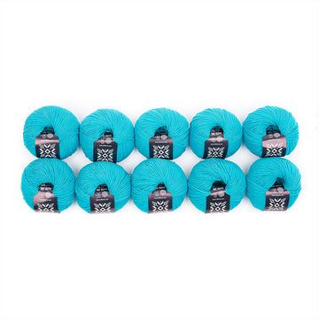 MillaMia Naturally Soft Merino 10 Ball Value Pack Yarn - Merino Wool Sport