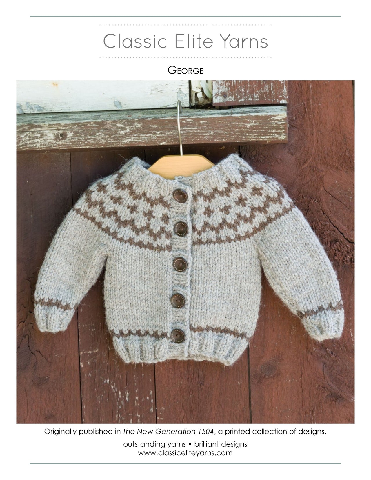 Classic Elite Yarns 1504 George PDF